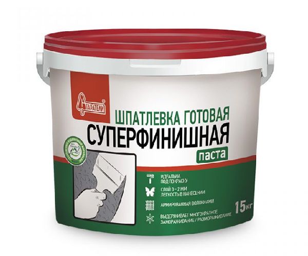 Готовая шпатлевка