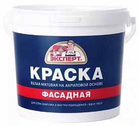 Краска фасадная Эксперт 7кг
