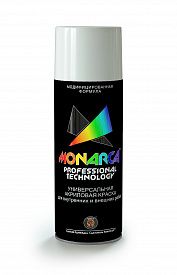 Краска аэрозольная Monarca 0,52л сигнальный серый акриловая