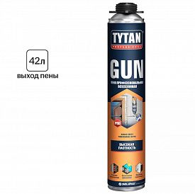 Пена профессиональная всесезонная TYTAN Professional GUN 750мл