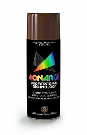 Краска аэрозольная Monarca 270г RAL 8019 Серо-коричневый