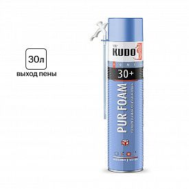 Пена монтажная Kudo всесезонная HOME30+ 1000мл
