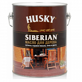 Масло для дерева HUSKY SIBERIAN 2,7л