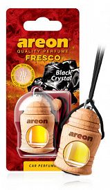 Ароматизатор на зеркало Areon fresco черный лед