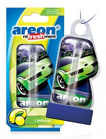 Ароматизатор на зеркало Areon гелевый лимон