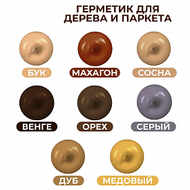 Герметик MasterTeks PM акриловый для дерева и паркета 290мл сосна