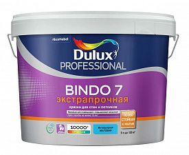 Краска латексная Dulux Биндо 7 BW PROF 2,5л белый матовый