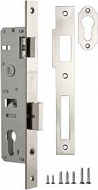 Корпус узкопрофильного замка с защелкой Fuaro 153-30/85 CP хром