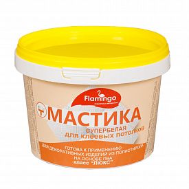Мастика для клеевых потолков на основе ПВА Фламинго Люкс 04-01000001 1,3кг