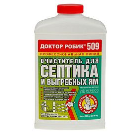Очиститель для септика и выгребной ямы Доктор Робик 798мл