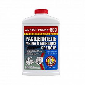 Расщепитель мыла и моющих средств Доктор Робик 798мл