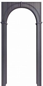Арка Палермо 700х390х1800 дуб грей