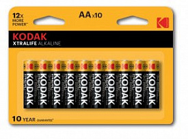 Батарейка алкалиновая Kodak XTRALIFE LR6/316 Б0014330 10шт