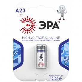 Элемент питания ЭРА A23-1BL SUPER Alkaline