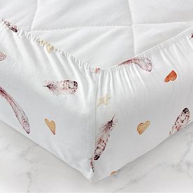 Простыня Облачко на резинке 60х120см Lovely