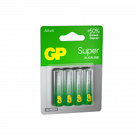 Батарейка алкалиновая GP BATTERIES Super Alkaline 15А 4шт