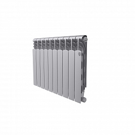 Радиатор Royal Thermo Revolution Bimetall 500 2.0/Silver Satin 10секций