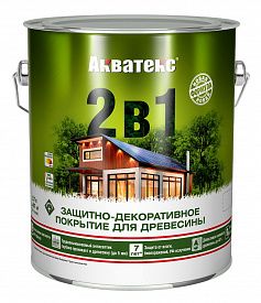 Антисептик алкидный Акватекс 2 в1 2,7л сосна 