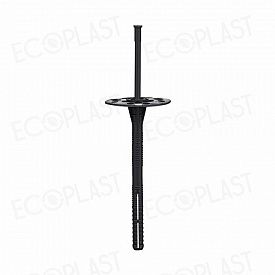 Дюбель для теплоизоляции с пласт. гвоздём Ecoplast 154326 10х140 30шт пакет