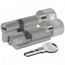 Механизм цилиндровый с вертушкой 164 OBS SCE/80 35х10х35мм никель 5 кл. new