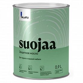 Масло защитное для террас и садовой мебели TALATU Suojaa 0,9л
