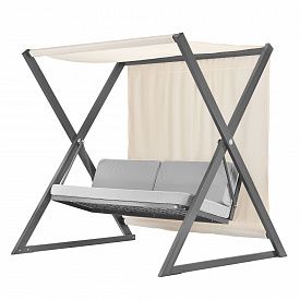 Качели садовые OLSA «Valencia», 2150х1600х2100 2х, до 280 кг