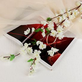 Цветы искусственные Сакура нежность 701093 105см