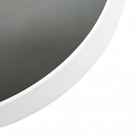 Зеркало настенное на ремне Вещицы Манхэттен Fancy96 белый 395х395х40