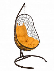Кресло-кокон подвесное BIGARDEN «Easy Brown», коричневый, до 120 кг