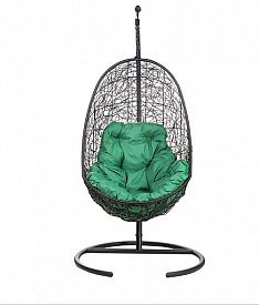 Кресло-кокон подвесное BIGARDEN «Easy Black», чёрный, до 120 кг