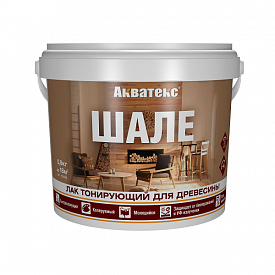 Лак акриловый Шале канадский орех 0,9кг