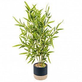 Цветы искусственные Вещицы Бамбук в горшке Mia5 125х125х650