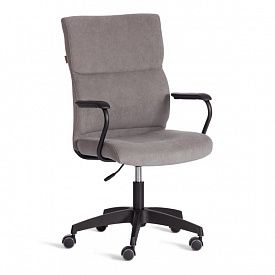 Кресло Benefit, серое, флок, 1040х470х480 мм, TETCHAIR, 29