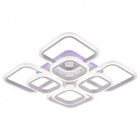 Люстра ProfitLight 6335/4+4 WHT RGB 194Вт 16580Лм