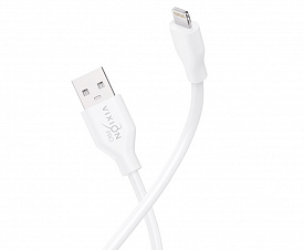 Кабель USB Vixion Pro VX-02i Lightning 8 pin 1м белый