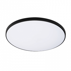 Светильник настенно-потолочный светодиодный JazzWay 5060968 PPB Opal 48Вт 4000К IP20 d=370х55 черный