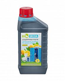 Средство Biosreda для биотуалетов нижний бак Лимон, 1л