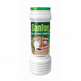 Средство дезодорирующее для дачных туалетов Sanfor Антизапах, 400г 7147404