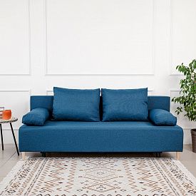 Диван-кровать Genry denim рогожка 1950х770х720мм
