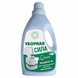 Жидкость Уборная сила GreeN нижний бак для биотуалетов 950мл