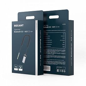 Адаптер Bluetooth Rexant 5,0-AUX 3,5мм