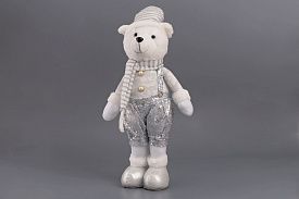 Фигура новогодняя Мишка в колпаке 50см