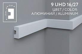 Профиль 9 uhd 16/27 алюминий 2800мм