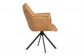 Кресло Lutz/Луц опора 360, велюр/букле, VT shape amber 630х950х610