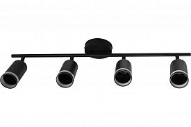 Светильник под лампу JazzWay PCL-0104 4xGU10 IP20 230В BL черный