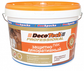 Лак защитно-декоративный DecoTech 2,7кг