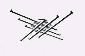 Светильник декоративный Linvel MS 1246/6+1 Мелле 150W 3000-6000K 9315Lm AC220-230V 850х850х85мм