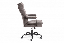 Кресло офисное Планет Металбл, серое, ткань, 1160х630х480 мм, TETCHAIR, 25678