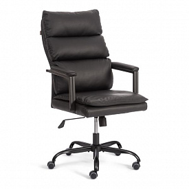Кресло TetChair Планет Металбл/Planet Metalbl кожзам, черный 50х107(116)х48мм арт.25680