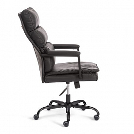 Кресло TetChair Планет Металбл/Planet Metalbl кожзам, черный 50х107(116)х48мм арт.25680